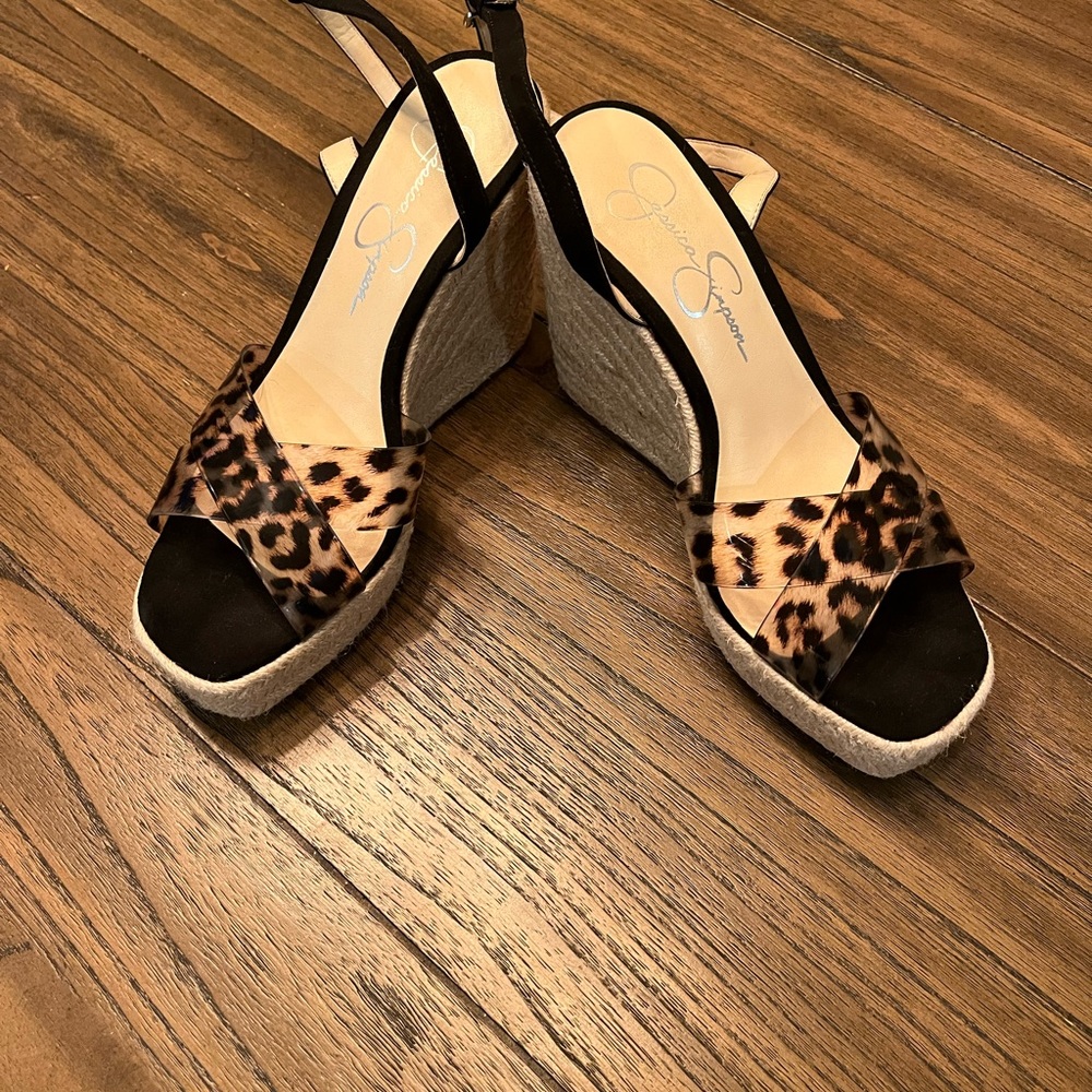 Jessica Simpson wedges